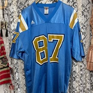Vintage UCLA adidas football jersey #87 XL excellent condition GO BRUINS!